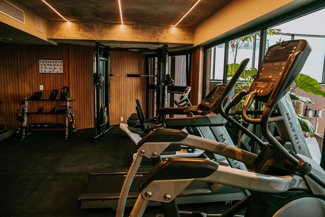 Ba'Ra Hotel João Pessoa Zewnętrze zdjęcie The gym at the hotel