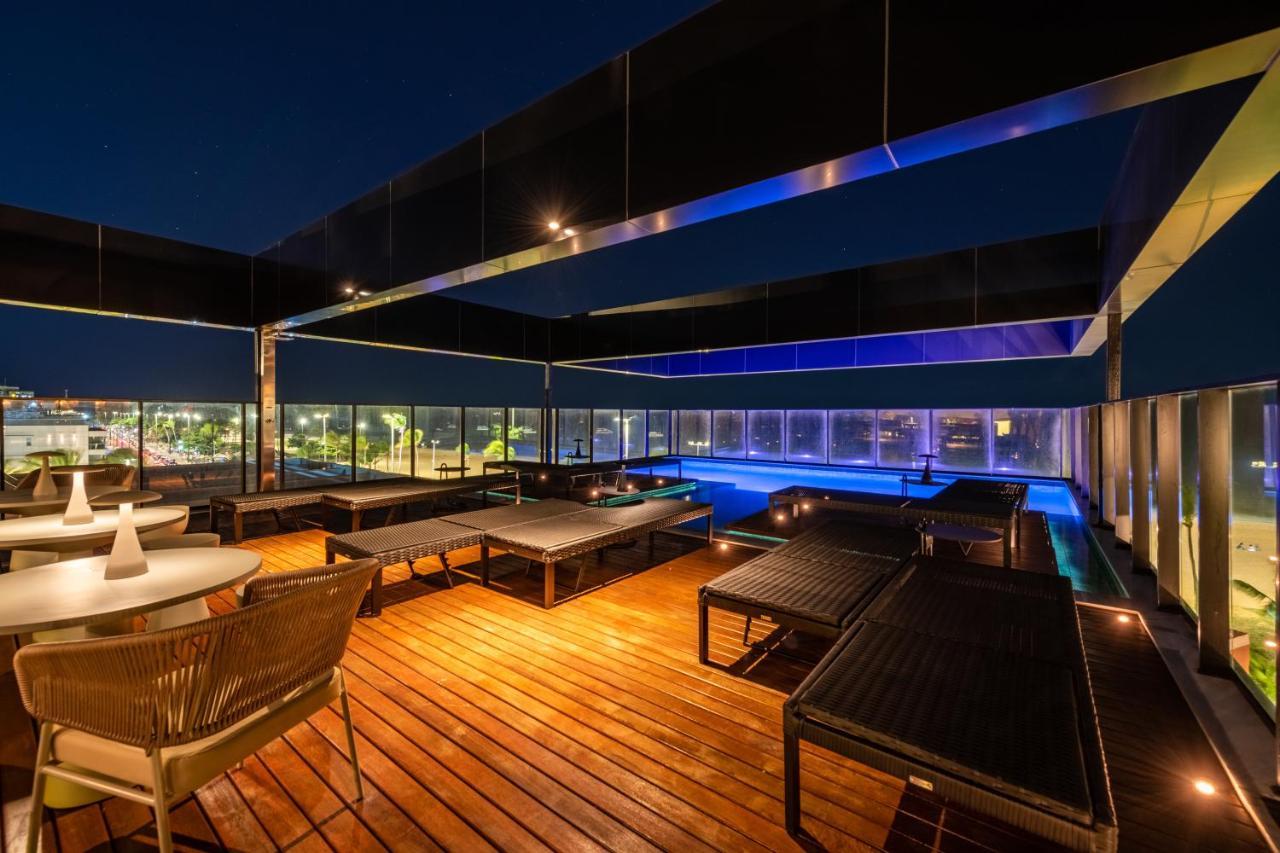 Ba'Ra Hotel João Pessoa Zewnętrze zdjęcie Sky bar